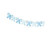 Festone a farfalla in carta riciclabile a tema balletto con fiocco per matrimoni e compleanni, decorazioni per feste di compleanno