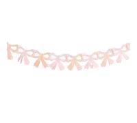 Festone a farfalla in carta riciclabile a tema balletto con fiocco per matrimoni e compleanni, decorazioni per feste di compleanno