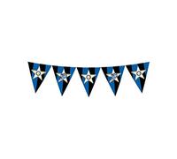 Festone Bandierine Carta Inter, Arredo Festa Bimbo Fc Internazionale PS 10894