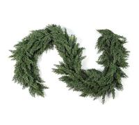 Festone Decorativo Da 6 Piedi Con Finitura Superficiale Strutturata, Elementi Vegetali Folti E Modellabile, Adatta a Diversi Ambienti per Decorazione Interna Ed Esterna (2 Pezzi)
