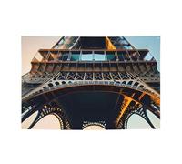 Festone festivo con stampa della Torre Eiffel di Parigi, per Natale, feste notturne, riunioni di amici, casa, giardino, bar, barca