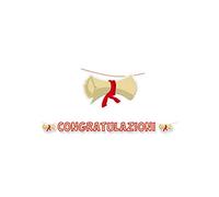 Festone Laurea Congratulazioni Pergamene