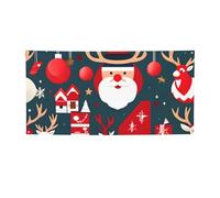 Festone natalizio con scritta "Merry Christmas", cartello decorativo per Halloween, Natale, giardini e bar