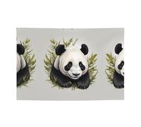 Festone natalizio con stampa di foglie di bambù e fondali da appendere, decora facilmente la scena della tua festa