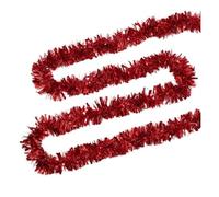 Festone Natalizio Decorazioni Natalizie In Lamé Da 16,4 Piedi For Feste Di Natale, Interni, Esterni, Porte, Scale Ghirlanda Albero Di Natale(12pcs)