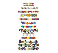 Festoni carta 4m colorati assortiti