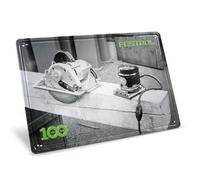 Festool 100 Anni Cartello Metallico Retro Macchine MES-FT1 578400