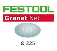 Festool 203318 - STF D225 P320 gr abrasive net, grigio acciaio, set da 25 pezzi