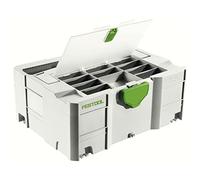 Festool 497852 SYS 2 TL-DF Systainer Df T-LOC - Bianco, 16,5 x 39,5 x 29,5 cm