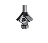 Festool 499809 - Piastre reversibili a forma di fresa per arrotondare HW S8 HW