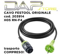 FESTOOL - Cavo plug it codice H05 RN-F-4 lungh. 4m originale -TRASPORTO COMPRESO