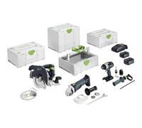 Festool Combo Set 18V carpenteria HKC 55/TPC 18/AGC 18/TB M 137