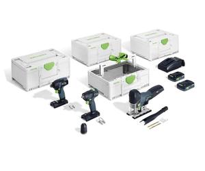 Festool Combo Set 18V per montaggi TID 18/TXS 18/PSC 420/TB M 137