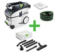Festool Estrattore Mobile Ctl 26 E Cleantec + Standard-Reinigungsset Rs-St D 27/