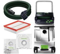 Festool Estrattore Mobile Ctm 48 E AC 574991 Con Pulizia Auto + Classe Polveri M