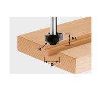 Festool Fresa a quarto di giro HW, codolo 8mm, HW S8 D23/R6 Quantità:1