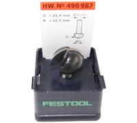 Festool Fresa a raggio convesso HW S8 R12,7, codolo 8 mm – Quantità 1