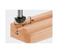 Festool Fresa a raggio convesso codolo HW, 8mm Quantità:1