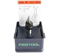 Festool Fresa per cartongesso HW, codolo 8mm, HW S8 Ø12,5/45° Quantità:1