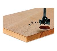 Festool Fresa livellatrice HW, codolo 8mm, HW S8 D15 Quantità:1