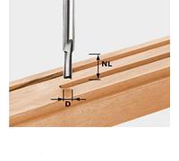 Festool Fresa per scanalature HW, codolo 8mm, HW S8 D5/12 Quantità:1
