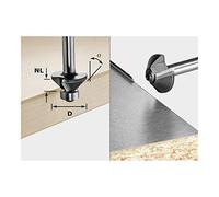 Festool Fresa per smussi HW S8 HW 30° D25-KL OFK Quantità:1