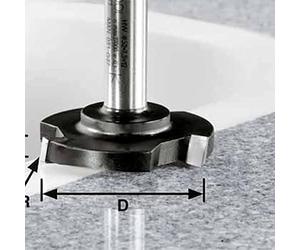 Festool Fresa piana HW D 52/R1ss S12