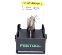 Festool Fresa per scanalature a spirale HS, codolo 8mm, HS Spi S8 D16/20 Quantità:1