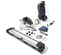 Festool KAPEX KSC 60 EB - Sega a corona a batteria, set base UG | Sega troncatrice alimentata a batteria con motore EC-TEC, guida a doppia colonna e telaio, per tagli precisi di taglio e