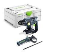 Festool Martello combinato a batteria KHC-S 18 SDS-Plus, senza spazzole | 18 V, 1,7 J, potenza di percussione, trapanatura a martello, scalpello, foratura senza impatto, KickbackStop