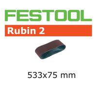 FESTOOL Nastro Abrasivo Rubin2 75 X 533Mm P40-P150, 10Pz. 499155-499160