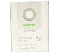 Selfclean Sacchetto Filtro Sc Fis-ct 36/5 - 5 Pezzi (496186) Per Aspiratore Mobile Ct 36