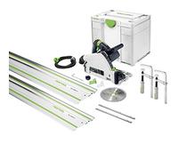 Festool Sega a immersione TS 55 REBQ Camp Set in Systainer 575961 Sega circolare manuale Azione