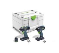 Festool Set Avvitatore e Trapano TID 18 Basic Set T18