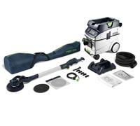 Kit levigatrice a parete e aspirapolvere LHS 2-M 225 EQ/CTL 36