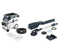 Festool Set con levigatrice a stelo + aspiratore PLANEX LHS-E 225 EQ/CTL36 Set