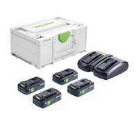 Festool Set Energia SYS 18V 4x4.0/TCL 6 DUO Quantità:1