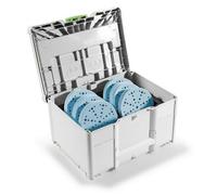 Festool Systainer³ con abrasivi Granat SYS-STF D150 GR-Set