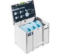 Festool Systainer³ Granato D225 GR SYS | Ideale per Planex LHS 2 & 225 EQ, vernici VOC, spatole e cartongesso. Set durevole in valigetta di sistema per pittori e