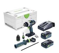 Festool Trapano avvitatore a batteria QUADRIVE TDC 18/4 5,0/4,0 I-Plus