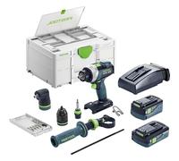 Festool Avvitatore a batteria TDC 18/4 5,0/4,0 I-Set QUADRIVE Quantità:1