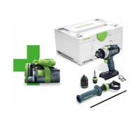 Festool Trapano avvitatore a percussione a batteria TPC 18/4 I-Basic-5 QUADRIVE (Batteria omaggio) Quantità:1