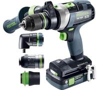 Festool Trapano avvitatore con percussione a batteria QUADRIVE TPC 18/4 5,0/4,0 I-Set/XL