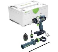 Trapano a Percussione FESTOOL QUADRIVE TPC 18/4 I-Basic (Solo corpo + Systainer SYS3 M 187)
