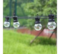 Festoon Led Globe String Light Outdoor Fairy Garden Wedding Party Street String Lamp per la decorazione del patio del cortile