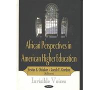 Festus E Obiakor African Perspectives in American Higher Education (Tascabile)