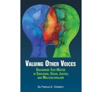 Festus E. Obiakor Valuing Other Voices (Copertina rigida)