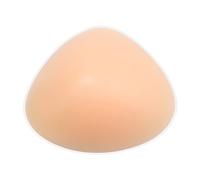 FESVINA Inserto triangolare in silicone per potenziare il reggiseno concavo per mastectomia protesi crossdresser, Beige, DD Cup (600g/piece)