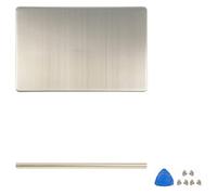 Feta di copertura posteriore LCD in metallo con custodia per alloggiamento cardini compatibile con S510U A510 A510U X510 F510U S510 F510 S5100 per parti di sostituzione della riparazione(Gold AH 1)