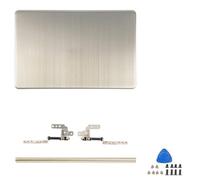 Feta di copertura posteriore LCD in metallo con custodia per alloggiamento cardini compatibile con S510U A510 A510U X510 F510U S510 F510 S5100 per parti di sostituzione della riparazione(Gold AHH)